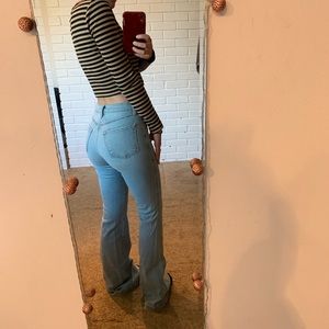 J Brand Jeans High Rise Flares